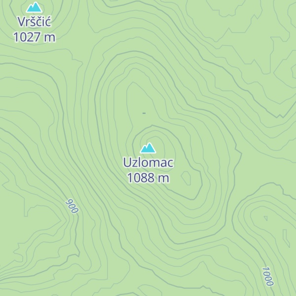 Map of Uzlomac