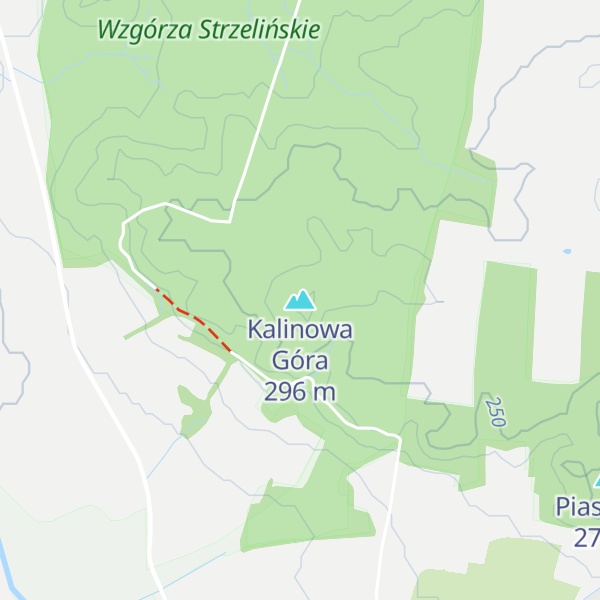 Map of Kalinowa Góra