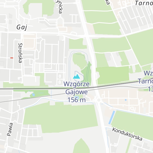 Map of Wzgórze Gajowe