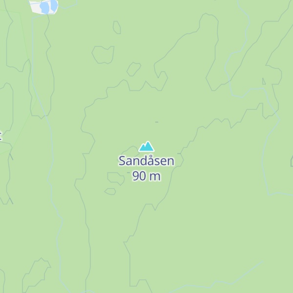 Map of Sandåsen