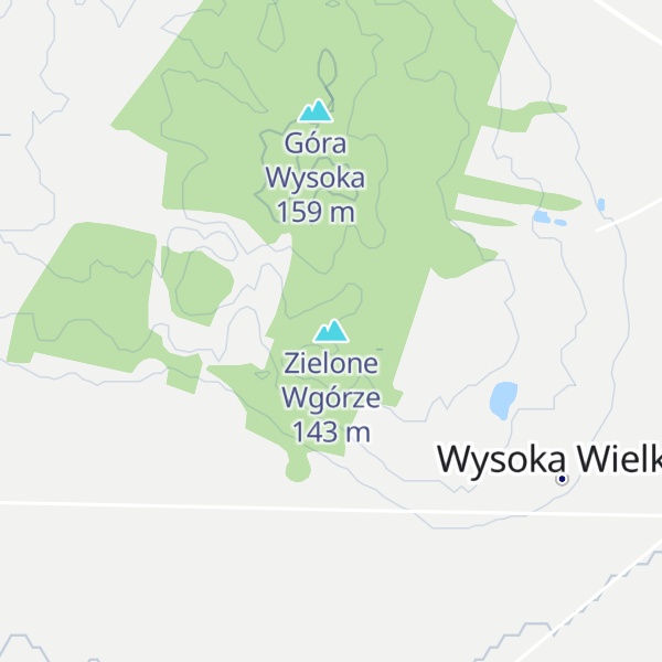 Map of Zielone Wgórze