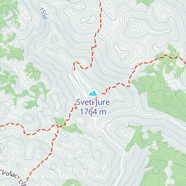 Map of Sveti Jure