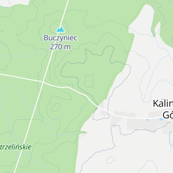Map of Kalinowicka Góra