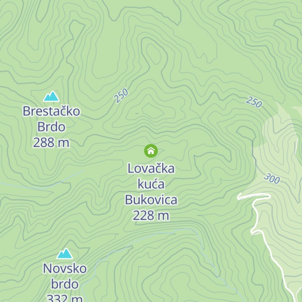 Map of Lovačka kuća Bukovica