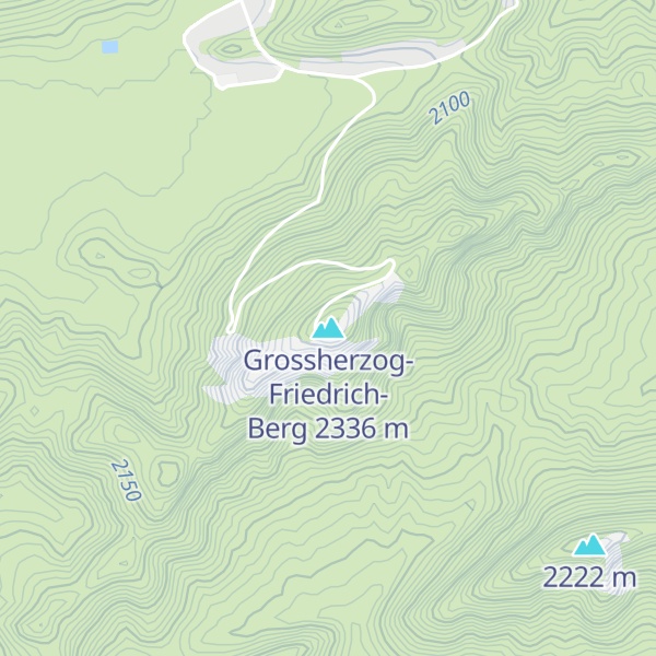 Map of Grossherzog-Friedrich-Berg