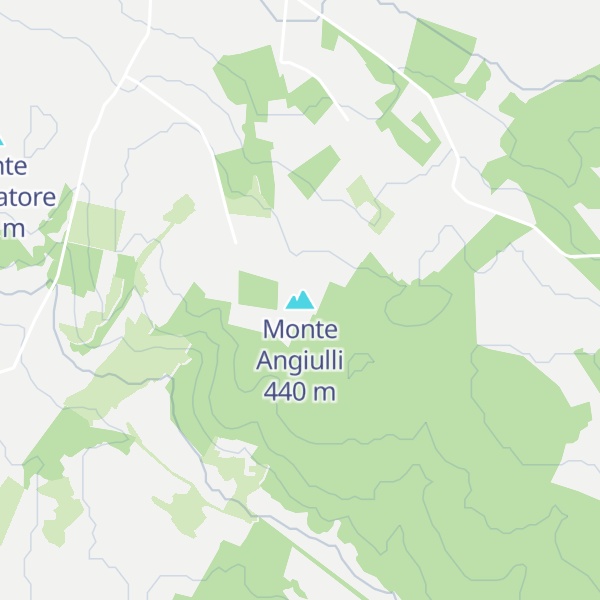 Map of Monte Angiulli