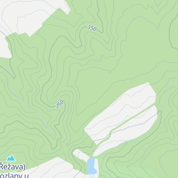 Map of (Malá Strana) [Orlovice]