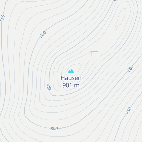 Map of Hausen