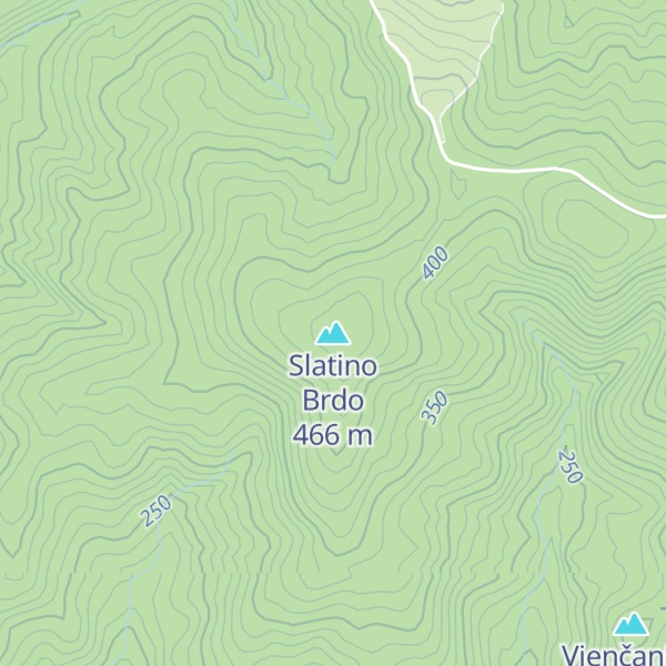 Map of Slatino Brdo