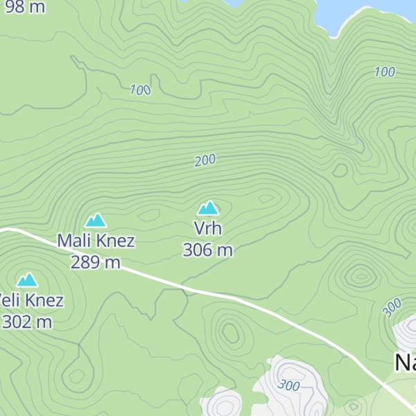 Map of Vrh