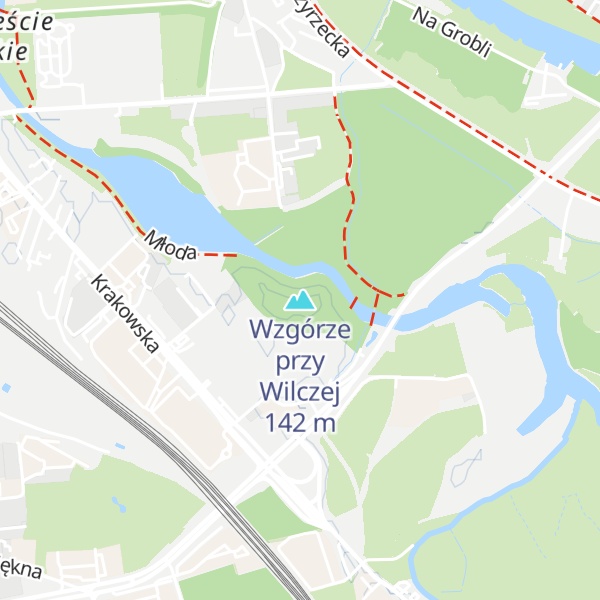Map of Wzgórze przy Wilczej