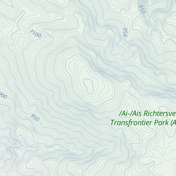 Map of Vandersterrberg