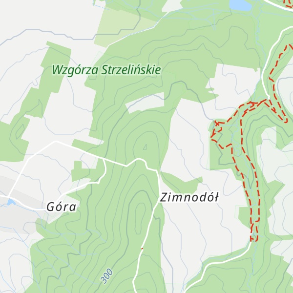 Map of Folwarczna Góra