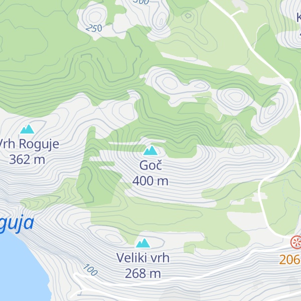 Map of Goč
