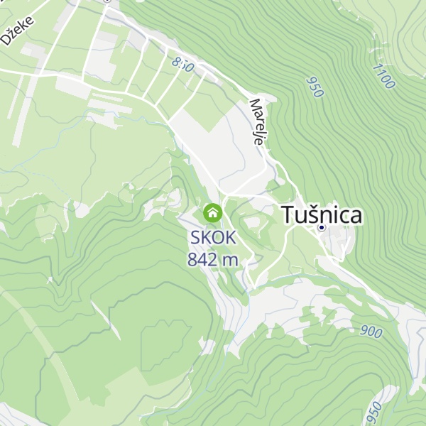 Map of SKOK