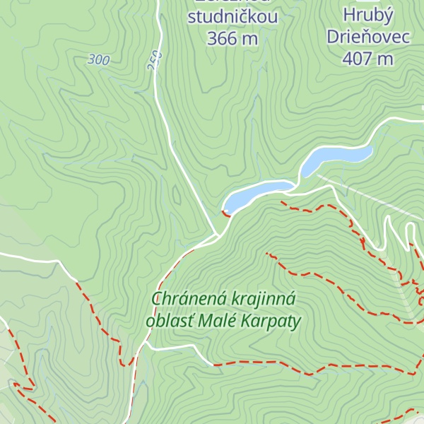 Map of Bufet Železná studnička