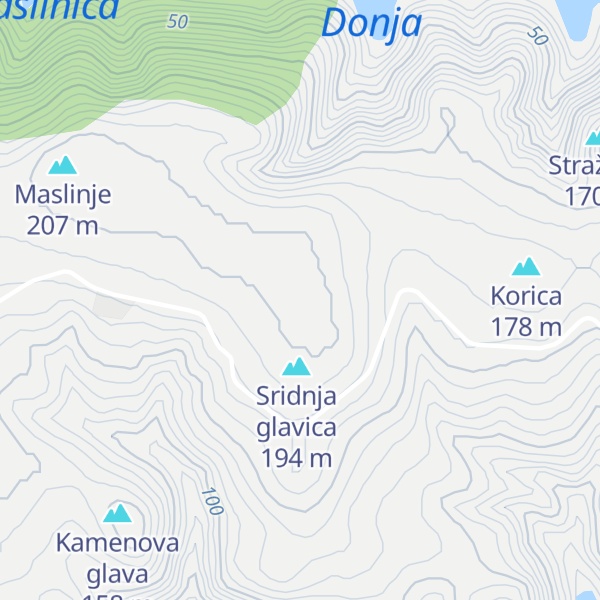 Map of Rogovišća