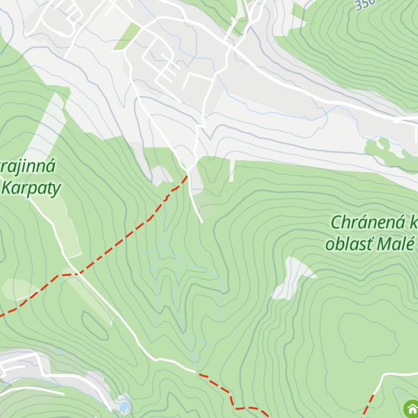 Map of Chata pod Vrchom