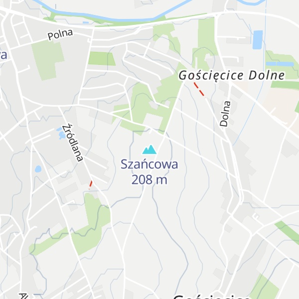 Map of Szańcowa