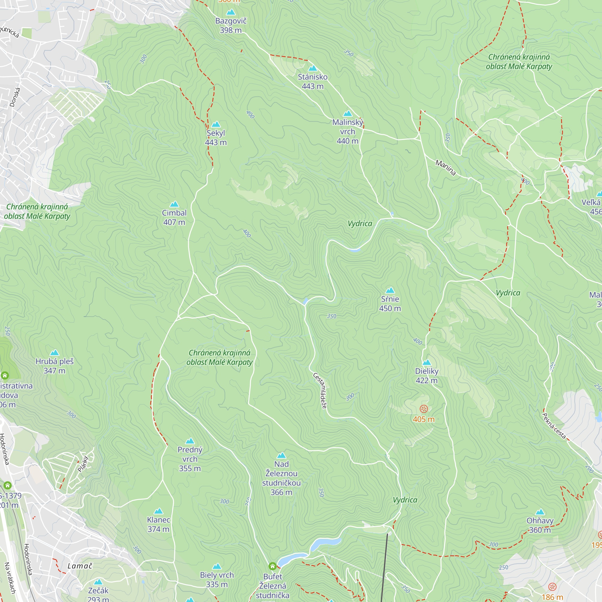 Medáreň map