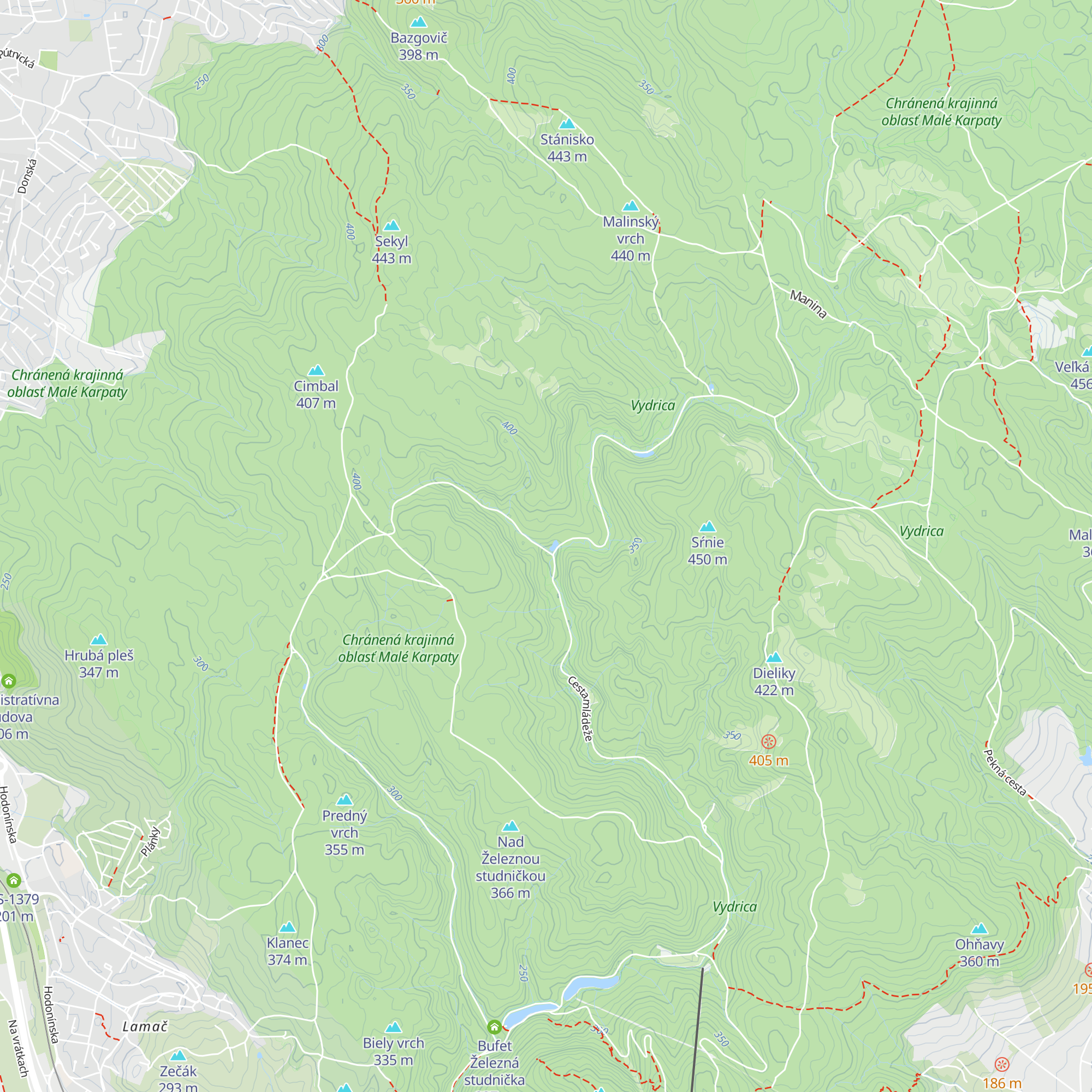 Medáreň map