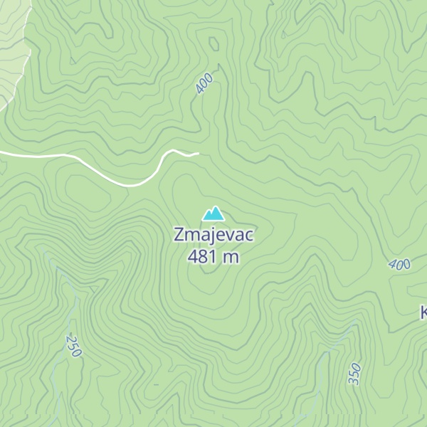 Map of Zmajevac