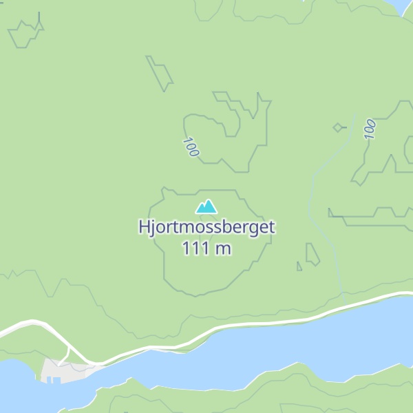Map of Hjortmossberget