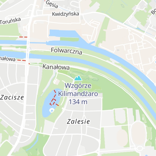 Map of Wzgórze Kilimandżaro