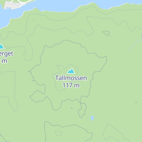 Map of Tallmossen