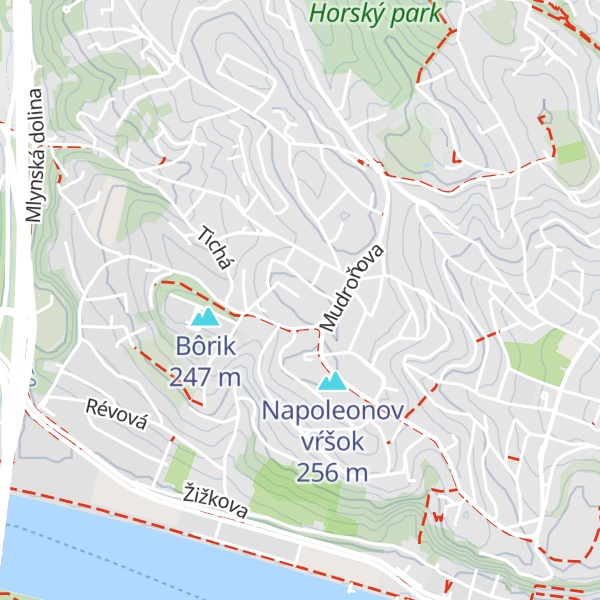Map of Somársky vrch