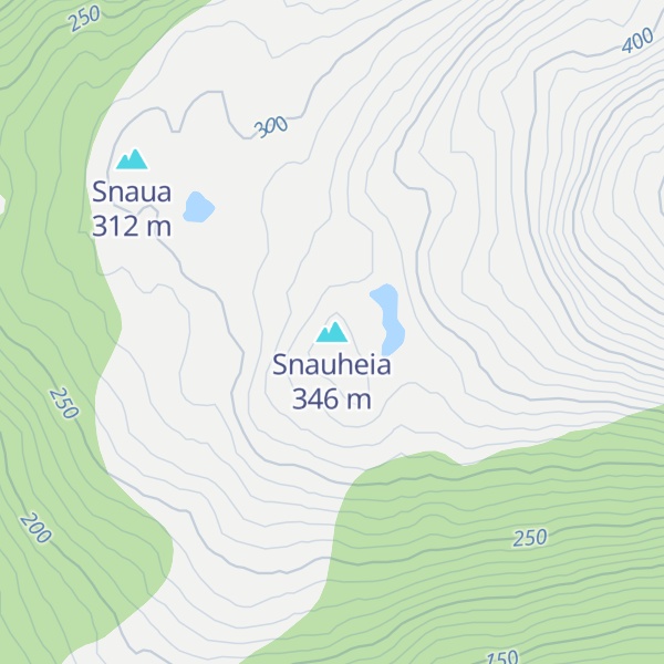 Map of Snauheia