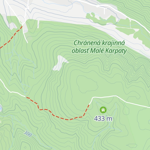 Map of Svätý vrch