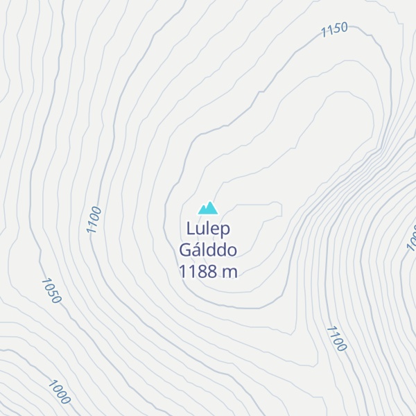 Map of Lulep Gálddo