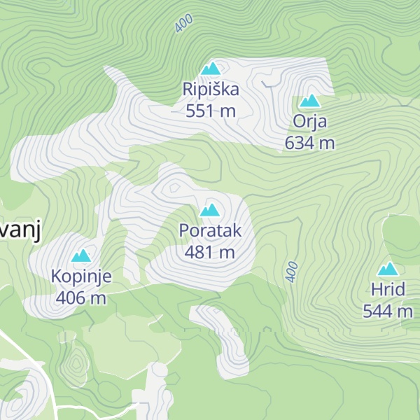 Map of Poratak