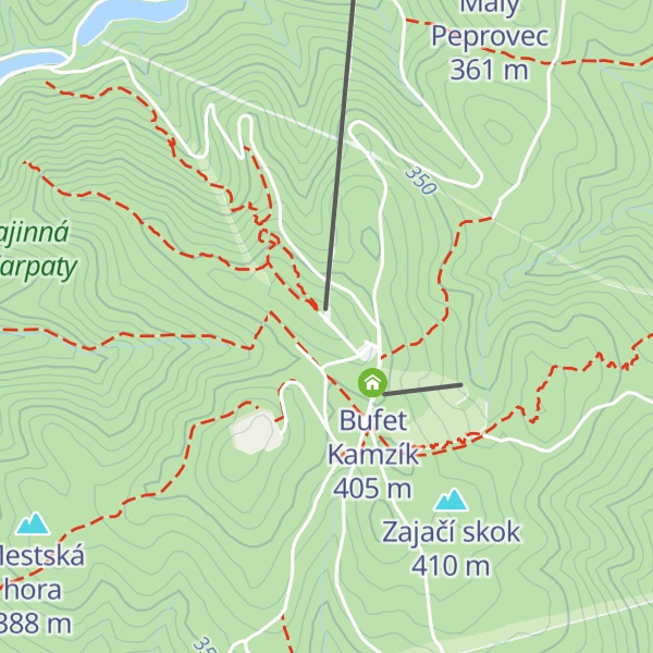 Map of Hrubý Kolešavec