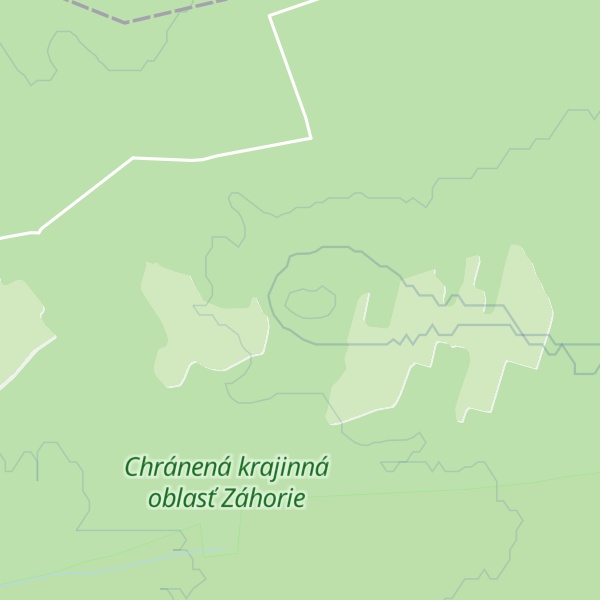 Map of Vysoká hôrka