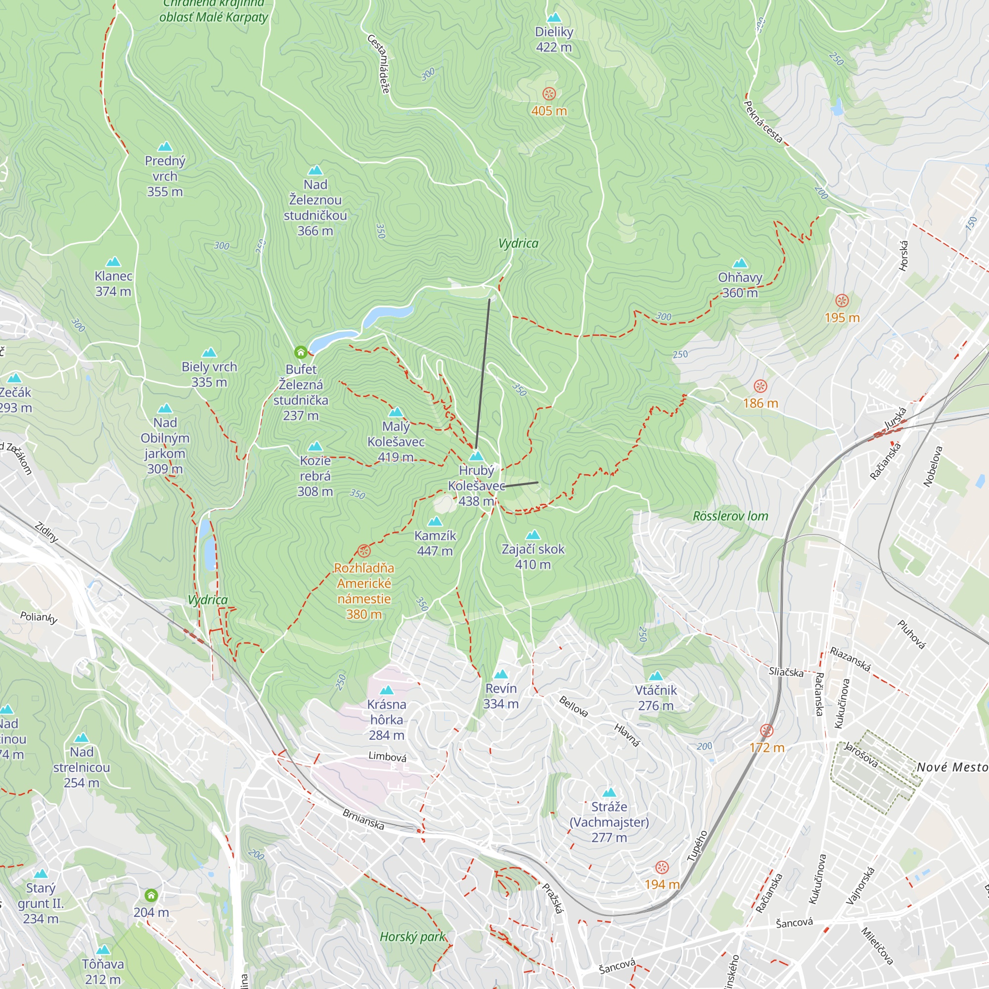 Kávička u Janíčka map
