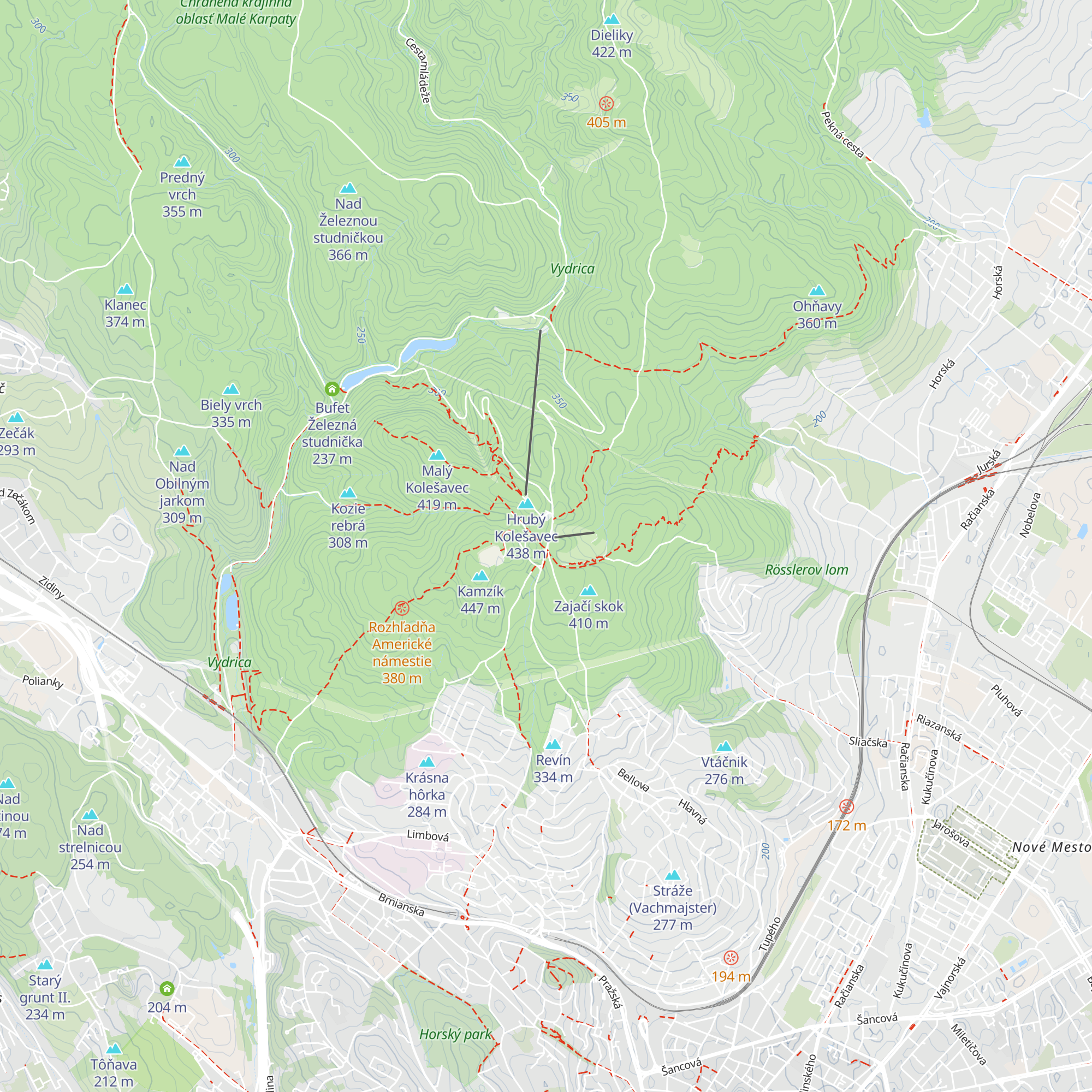 Kávička u Janíčka map