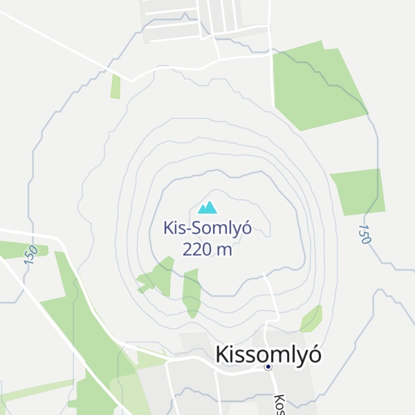 Map of Kis-Somlyó