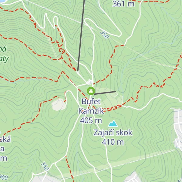 Map of Bufet Kamzík
