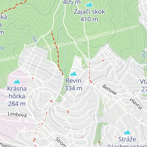 Map of Revín