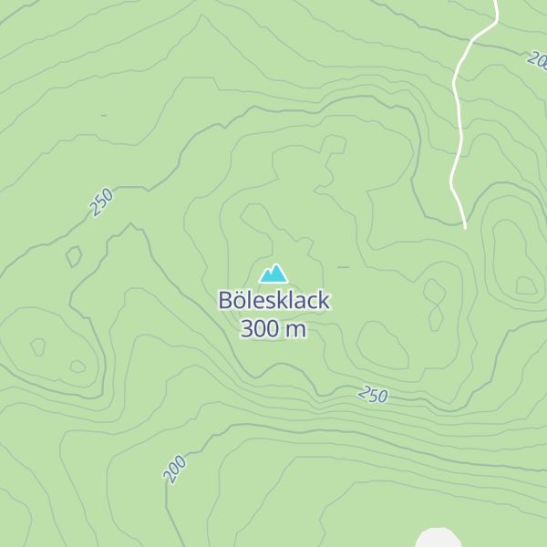 Map of Bölesklack