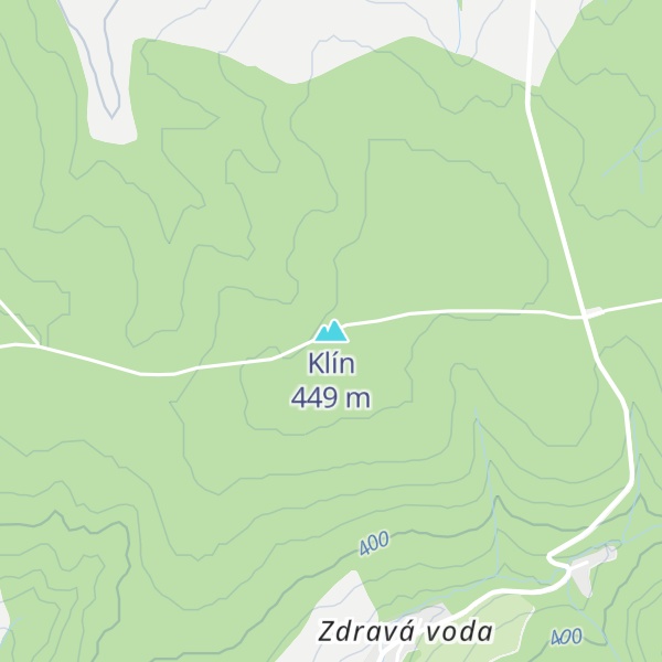 Map of Klín