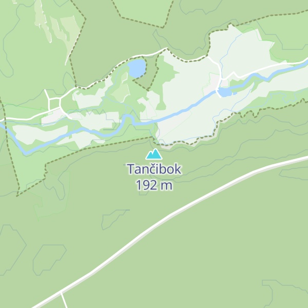 Map of Tančibok