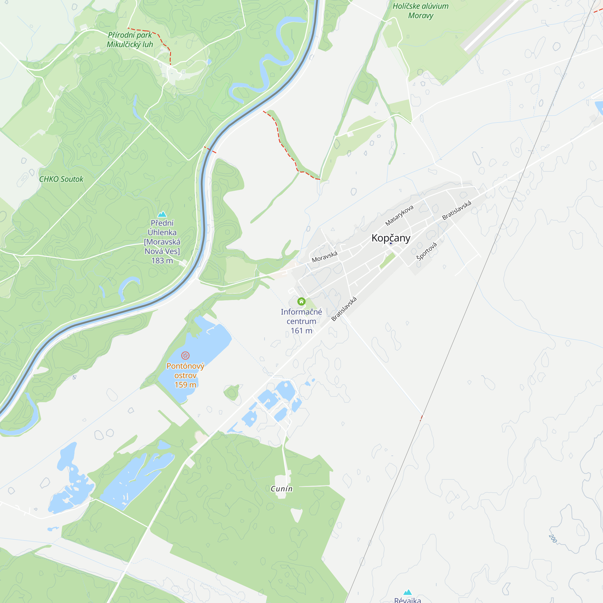 Informačné centrum map