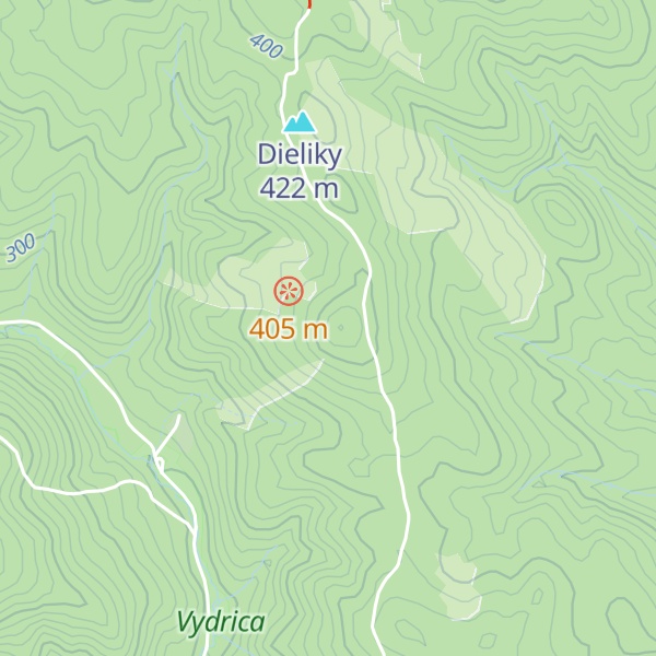 Map of Bratislavský Drieňovec