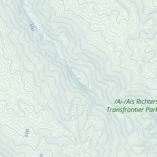 Map of Tswaïes