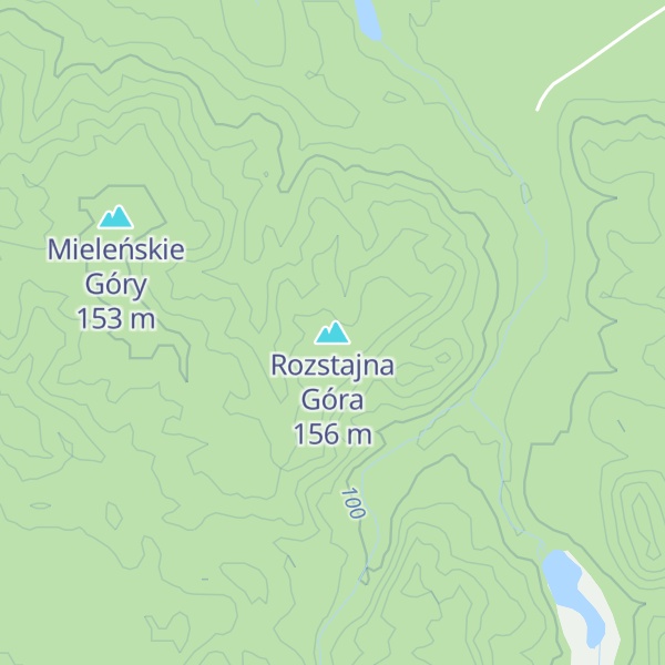 Map of Rozstajna Góra