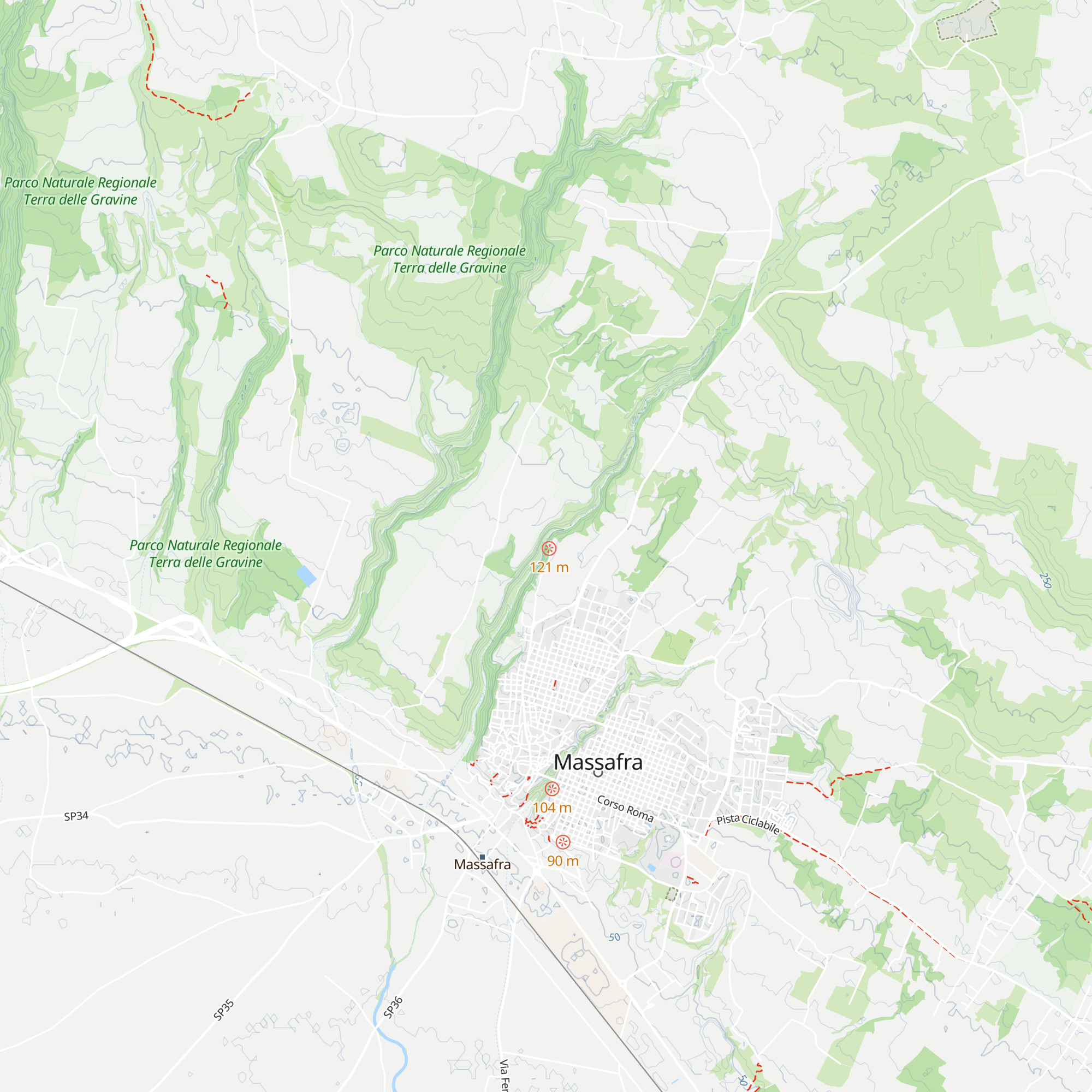 Santurio Madonna della Scala map
