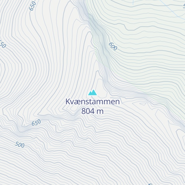 Map of Kvænstammen